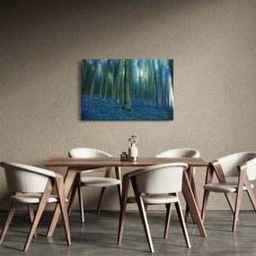 Tablou - Pădure albastră (90x60 cm)