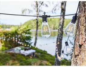 Instalație LED decorativă de exterior Markslöjd 107293 GARLAND GARDEN 10xLED 5,5m IP44