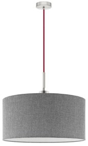 Lustră LED pe cablu Eglo TUNJA 1xE27/60W/230V gri