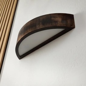 Brilagi - Aplică LED de perete CARVALHO SMOKEY 1xE27/60W/230V, stejar