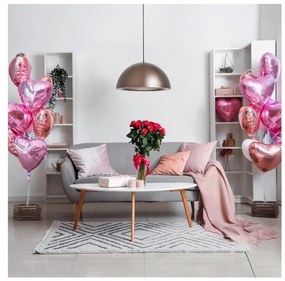 Lustra suspendata design modern RENE D-50cm coffee