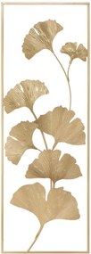Deco perete Lexy Gold 31x89.5x4 cm