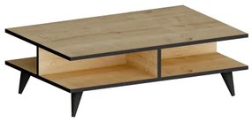 Măsuță de cafea DIAMOND maro/neagră