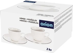Ceașcă albă pentru espresso din porțelan 100 ml Decora – Orion