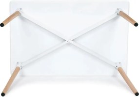 OFERTE Masă de sufragerie neagră BERGEN 120x80 cm II. calitate