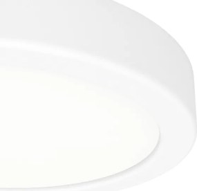 Eglo 901332 - Plafonieră LED FUEVA pentru baie, 7,5 W, 230 V, Ø 16,6 cm, IP44, alb