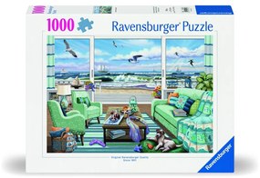 RAVENSBURGER - PUZZLE VEDERE LA PLAJA 1000 PIESE DESIGN NOU - RAVENSBURGER (RVSPA00553)