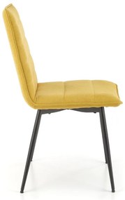 Scaun de bucaterie Lanier, galben
