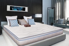 Saltea Green Future Arctic Gel Memory 14 + 5, 7 zone de confort, Anatomica, Ortopedica 140x200 cm