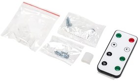 Aigostar - Bandă solară LED RGB reglabilă LED/1,6W/3,2V 5 m IP65 + telecomandă