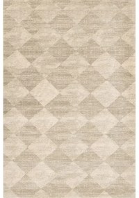 Covor lana Checkered beige Selectează mărime: 160 X 240