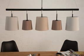 Lustra eleganta cu 5 abajururi Levels 100cm A-38826 VC