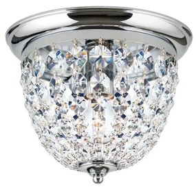 Plafoniera cristal Asfour design elegant lux PLAFOND D-26cm crom