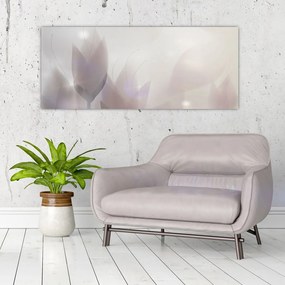 Tablou - Flori de crocus (120x50 cm)