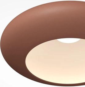 Lustra LED aplicata tavan din aluminiu cupru Aros