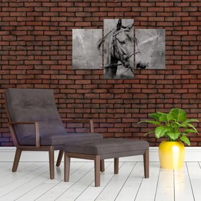 Tablou - Portret de cal (90x60 cm)