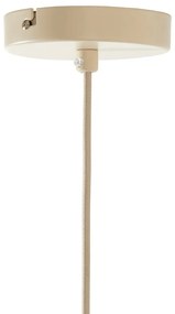 Lustră bej cu abajur textil ø 38 cm Itela – Light &amp; Living