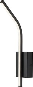 Rabalux 75088 - Lampă de perete pentru baie LED TILMANN 10W/230V 4000K IP44 neagră
