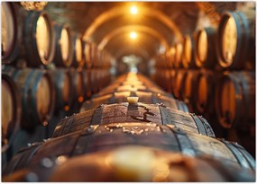 Tablou - Pivniță de vinuri (70x50 cm)