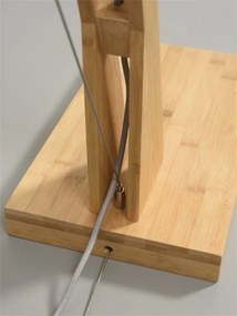 Lampadar din bambus Bali M natur, 60cm