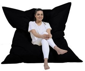 Fotoliu puf de grădină negru Giant - Floriane Garden