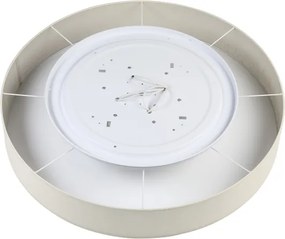 Brilagi - Plafonieră LED SIRIJA, 6xE27/60W/230V, Ø 80 cm, crem