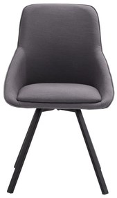 Scaun sufragerie Yenkee  (melva 94 + negru). 1099291