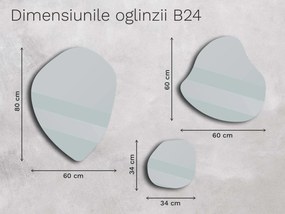 Oglinzi în set B24 34×34, 60×60, 60×80