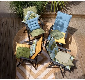 Pernă pentru scaun de grădină galbenă 50x123 cm Cuba – Hartman