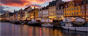 Tablou - Nyhavn, Copenhaga (120x50 cm)
