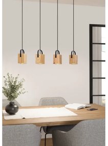 Lustră LED pe cablu AYLES 4xGU10/3W/230V Eglo 43748