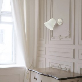 Aplica de perete design clasic FABIOLA alb antic 7259 RX