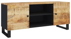 345220 vidaXL Comodă TV, 105x33x46 cm, lemn masiv de mango