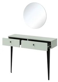 Consola Cato Verde Salvie, 105 Cm