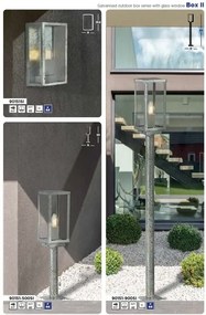 Stalp mediu iluminat exterior IP44 Box II H-90cm