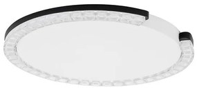 Plafoniera circulara aluminiu negru GREAMY D-46cm