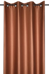 Draperie caramizie blackout texturat Edimbourg Cognac 140x260 cm