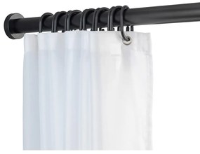 Tijă telescopică pentru baie Wenko Luz, lungime 70-115 cm, negru