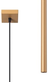 Lustră pe cablu Sollux SL.1170 PASTELO 1xG9/8W/230V auriu