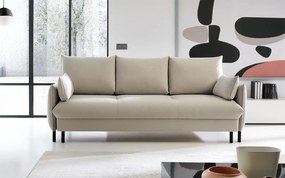 Canapea lemn masiv Nesto, 225 × 97 × 100 cm