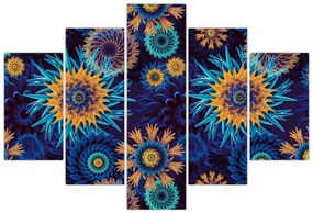 Tablou - 3D flori (150x105 cm)