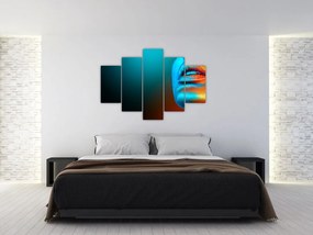 Tablou - Fața sclipitoare (150x105 cm)