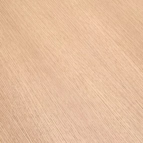 Masa rounda design LUX Astro 132cm, Natural oak