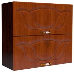 Corp superior 80 cu 2 usi orizontale Zebra MDF frunza cedru