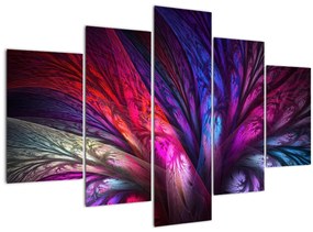Tabloul abstract cu copacul (150x105 cm)