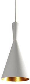 Pendul modern design nordic VITA alb/auriu
