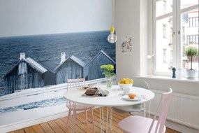 Fototapet, Boathouse Blues, Rebel Walls