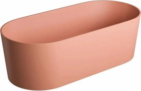 Cada freestanding Omnires Ovo M+ coral 160x75 cm