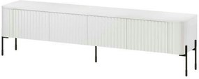 Comoda TV VERA, alb, PAL laminat, 190x40x50 cm