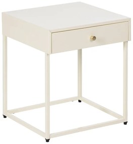 Noptieră crem Nara – Ixia